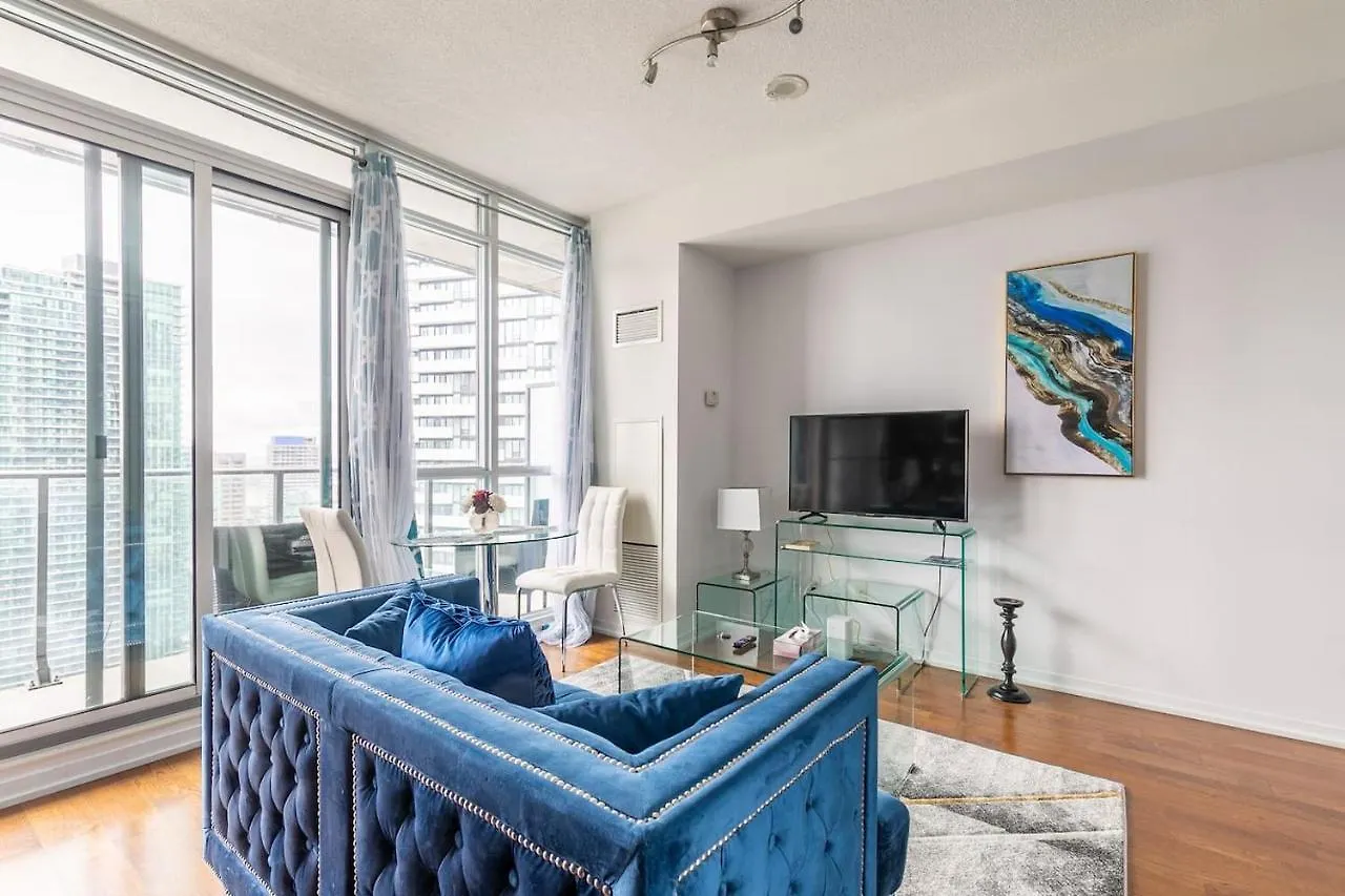 Gorgeous 1Br W/Parking Across The Scotiabank Arena contacts